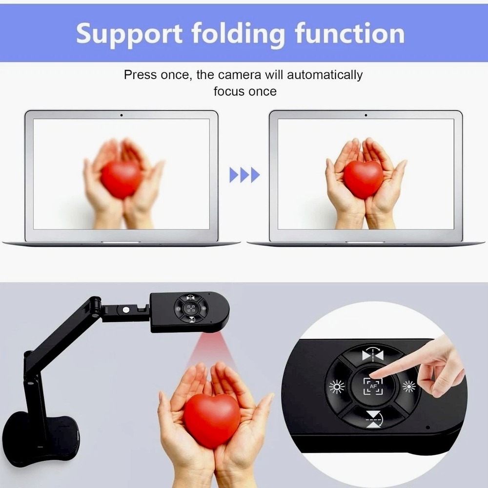 4K*Document Camera&Webcam*Dual Microphones*USB Visualizer*Windows*MacOS*ChromeOS