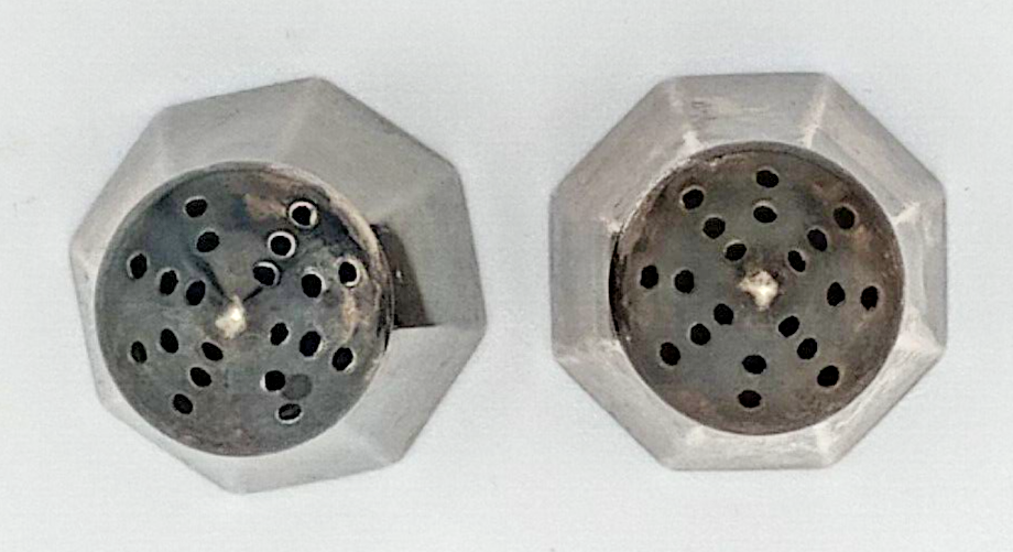 Webster Company Sterling Silver Salt & Pepper Set #1
