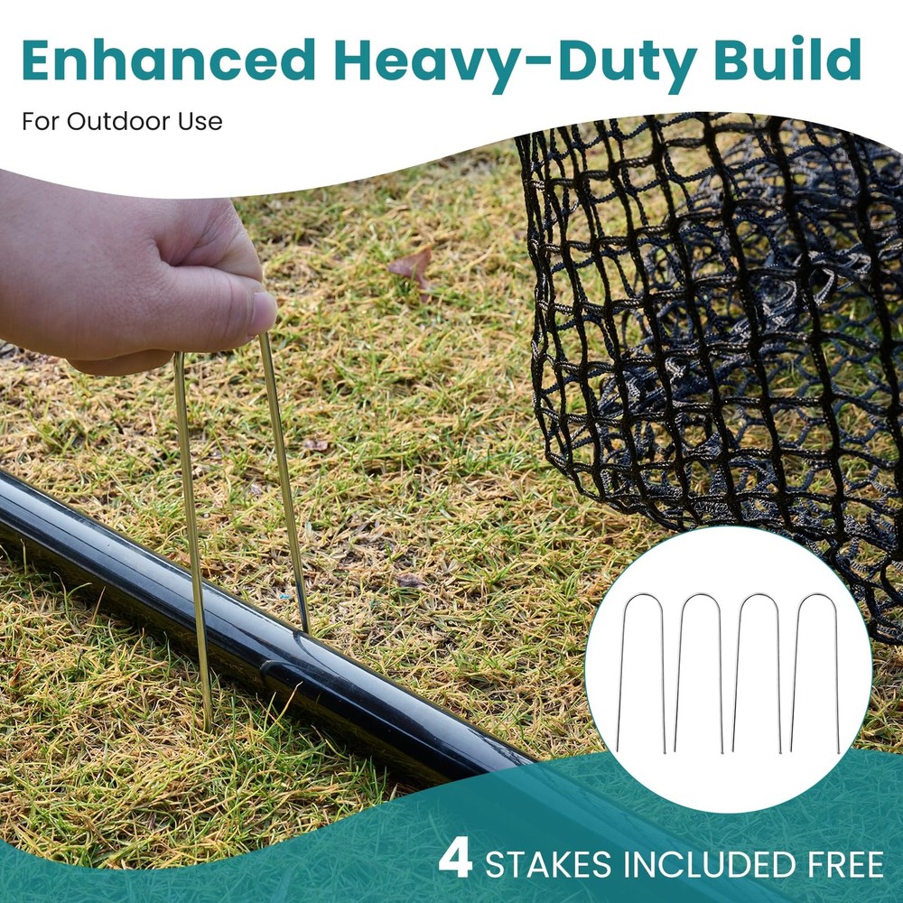 Best OLIXIS Golf Nets for Backyard 10x7 ft Practice Net with Frame, Outdoor