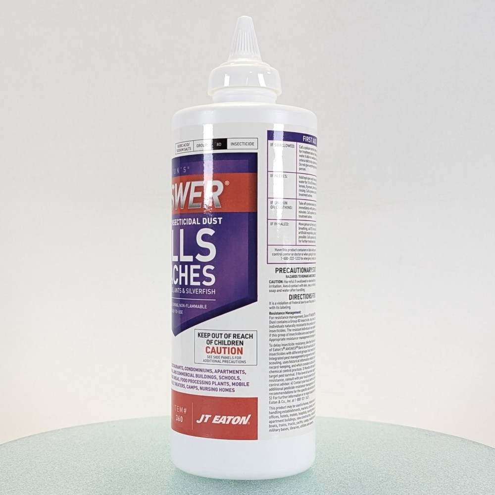 Insecticidal Killing Dust Ready-To-Use Silverfish 16oz ORGANIC