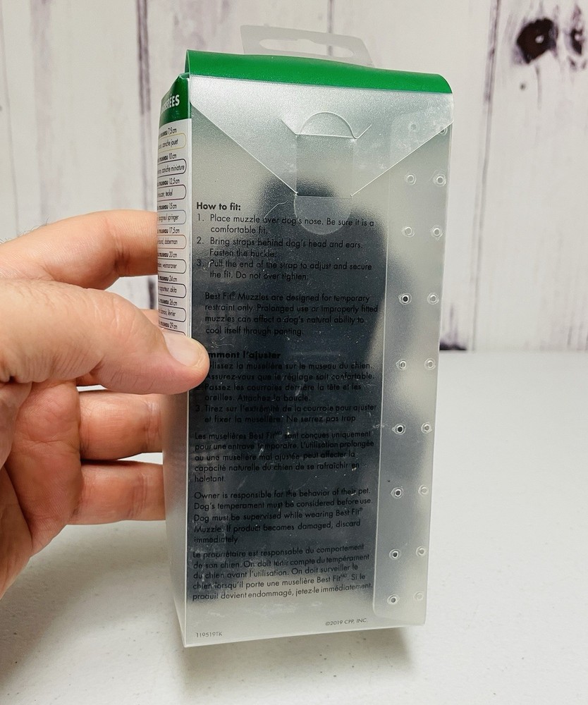 Coastal Best Fit Mesh Muzzle Size 6 Nose 8"