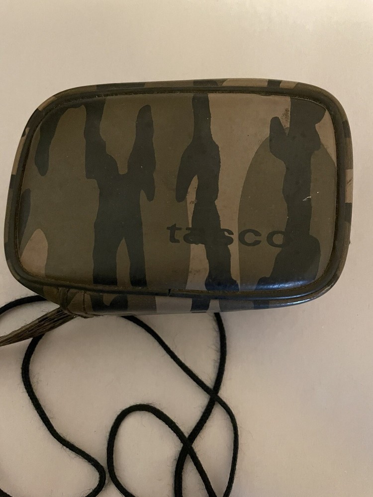 Vintage Tasco 165BCR Compact Binoculars 8x21 With Case