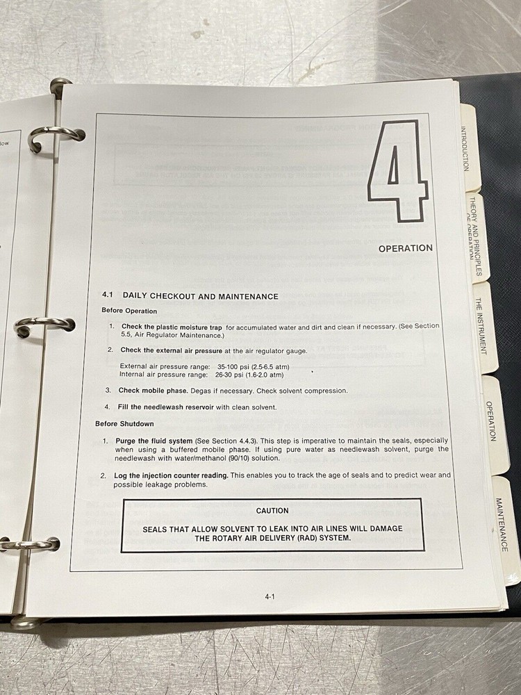 Waters WISP 712 Waters Intelligent Sample Processor - Users Guide / Manual