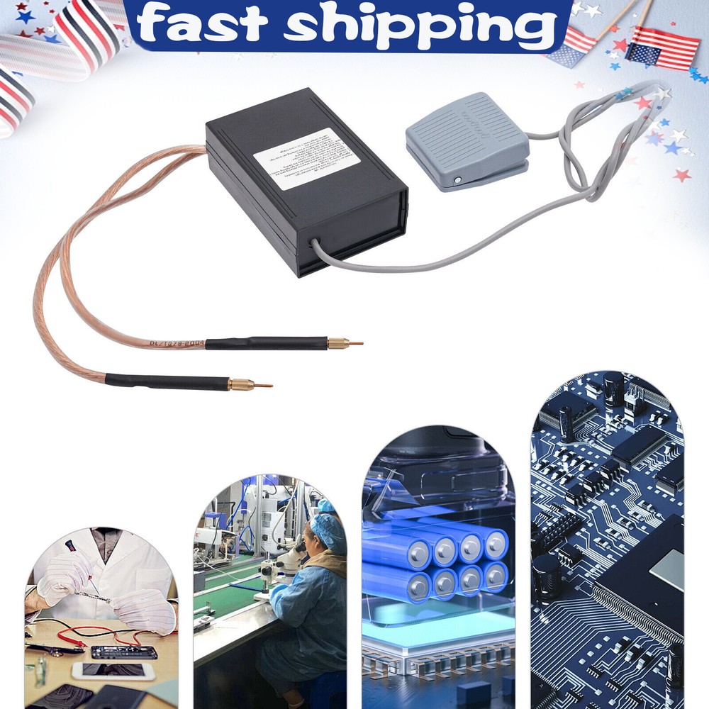 Double Pulse Spot Welding Machine Welding Machine with Pedal Switch 8000W