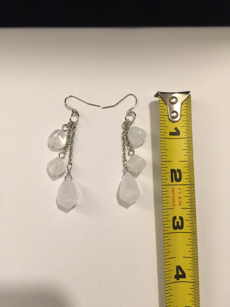 PREMIER DESIGNS FROSTED EARRIINGS
