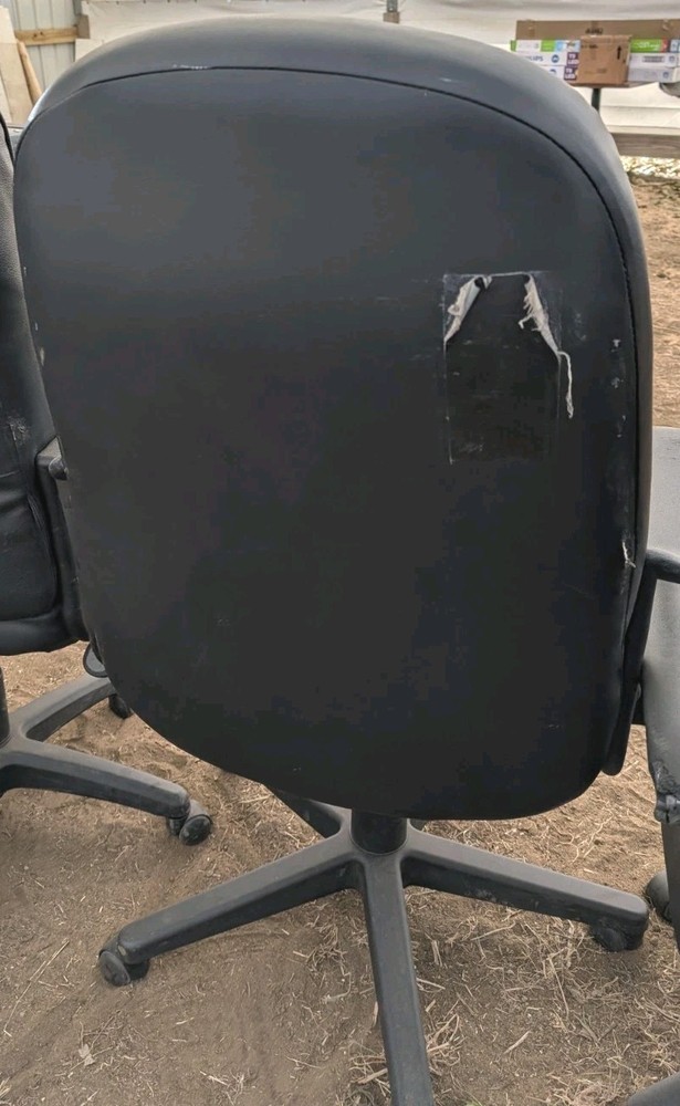 Office Chair Leather High back