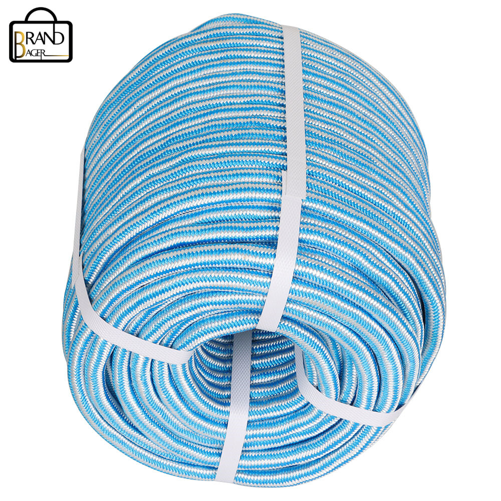 1/2" × 200' 24 Strand Braid Polyester Rope Arborist Tree Rope 8000Lbs