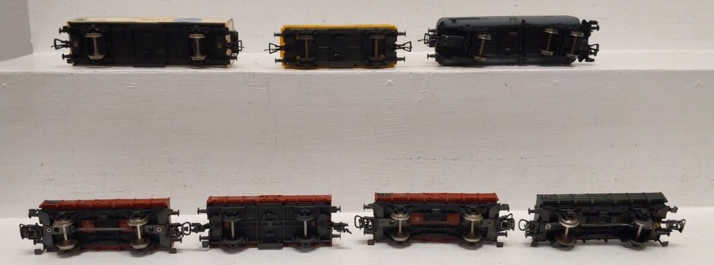 Fleischmann HO Scale Assorted Freight Cars [7] EX