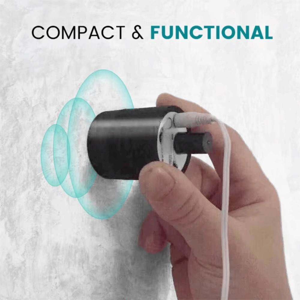 Compact Multi-functional Sound Detector  Various Construction Pipe