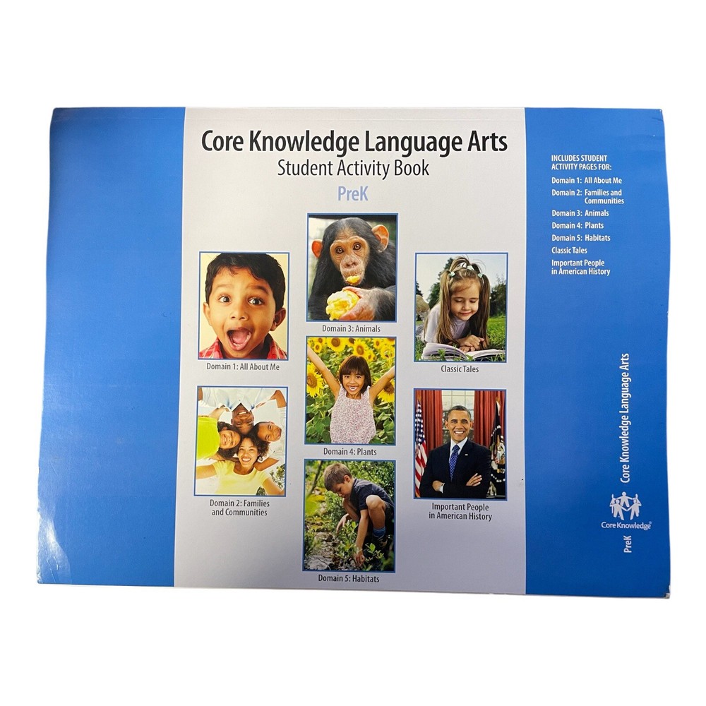 Amplify Core Knowledge Language Arts Student Activity Book PreK