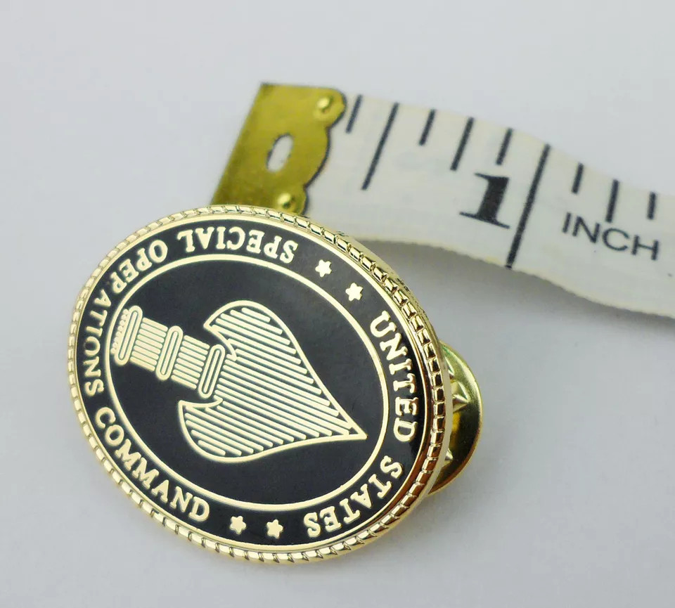 small SIZE United States Special Operations Command Identification Badge PIN