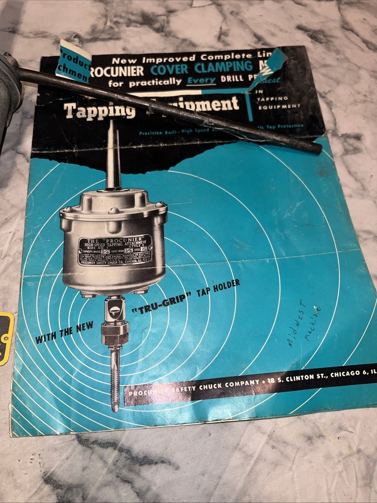 Procunier Model 1 Series 110063 Style E Tapping Head