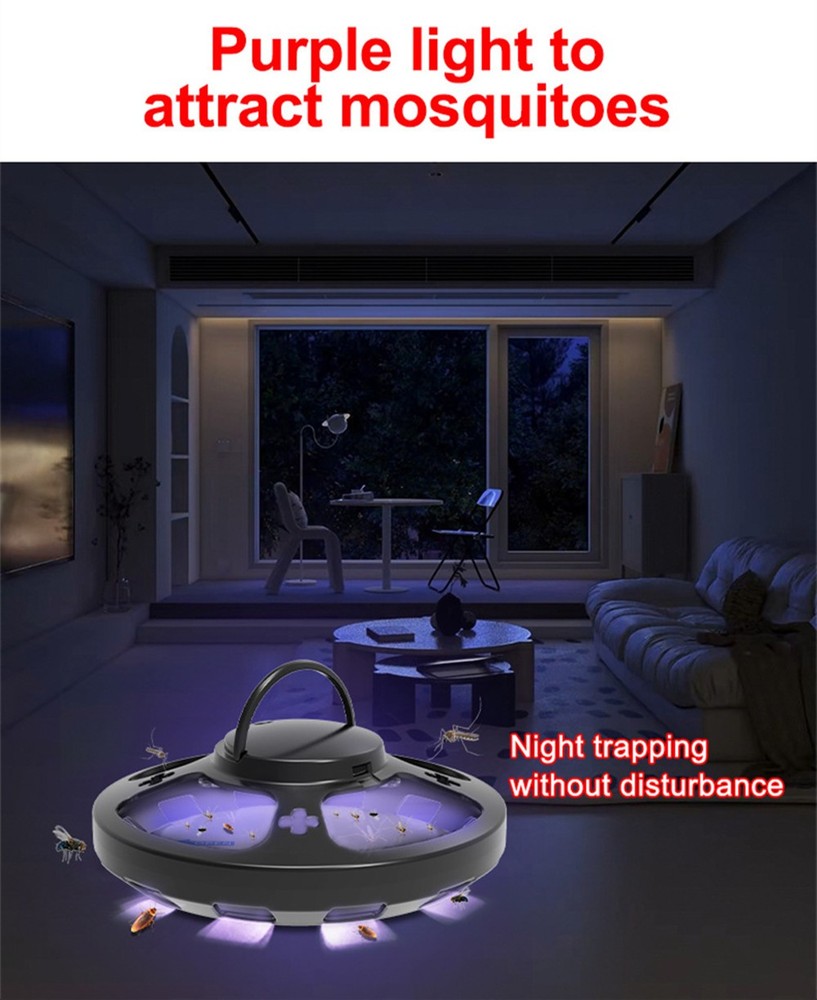Flea Traps for Inside Hanging Flea Light Traps Bug Moth Mosquito Killer Lamp
