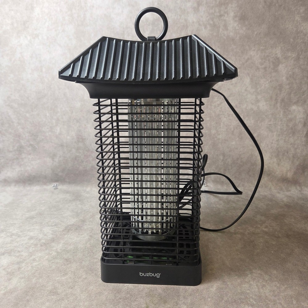 Buzbug Electric Bug Zapper 5W UV-LED Insect Killer Lantern Black MO-005B
