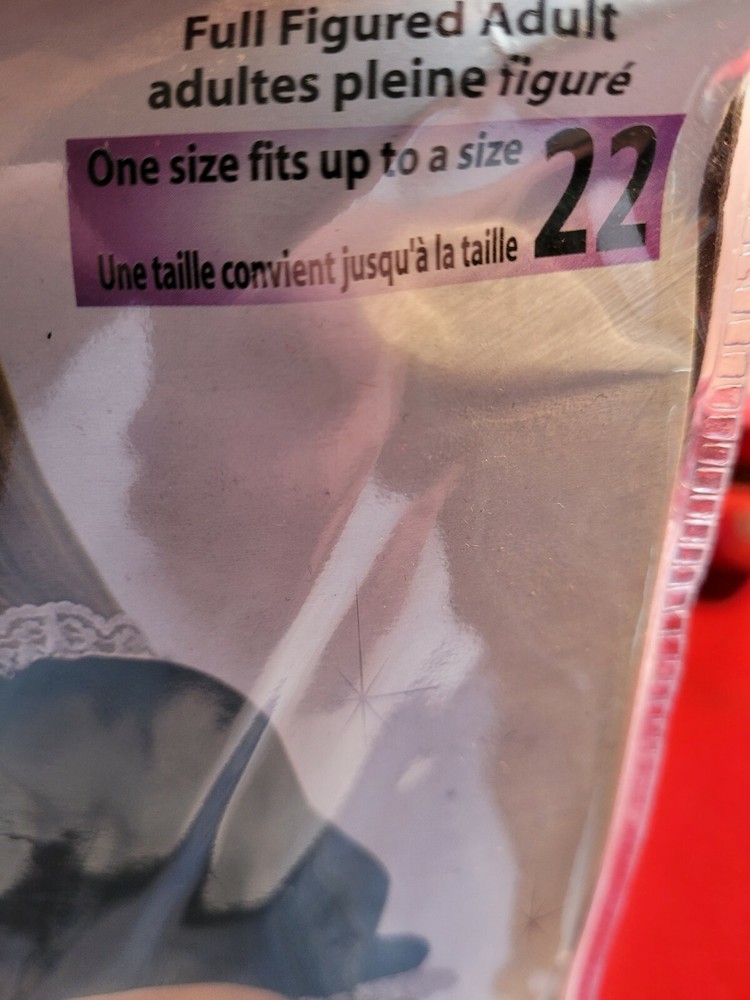 Forum Novelties White Crinoline Slip