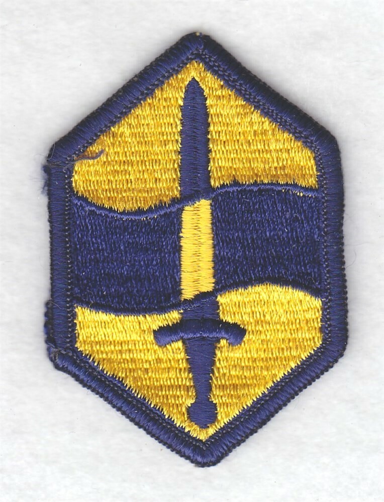 Army Patch: 460th Chemical Brigade - merrowed edge