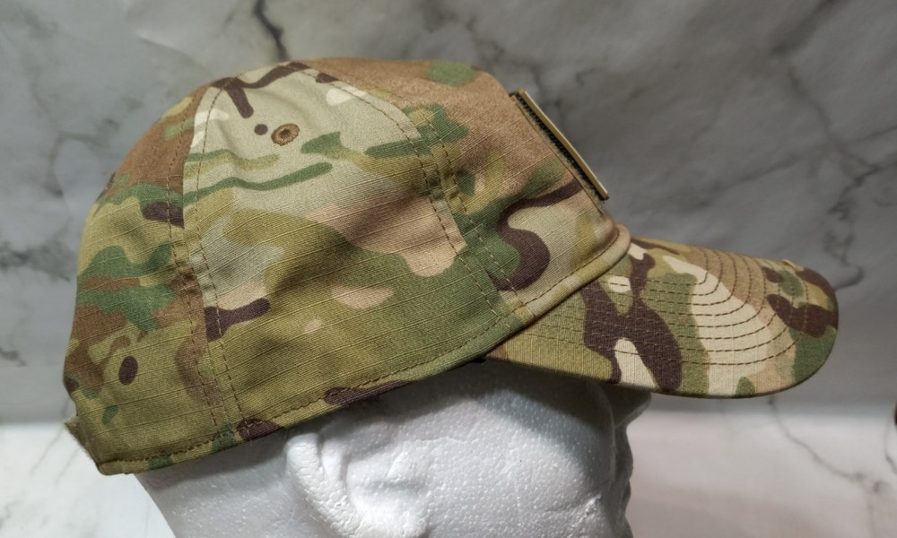 5.11 Flag Bearer Tactical Strapback Hook and Loop Patch Cap Hat Multicamo