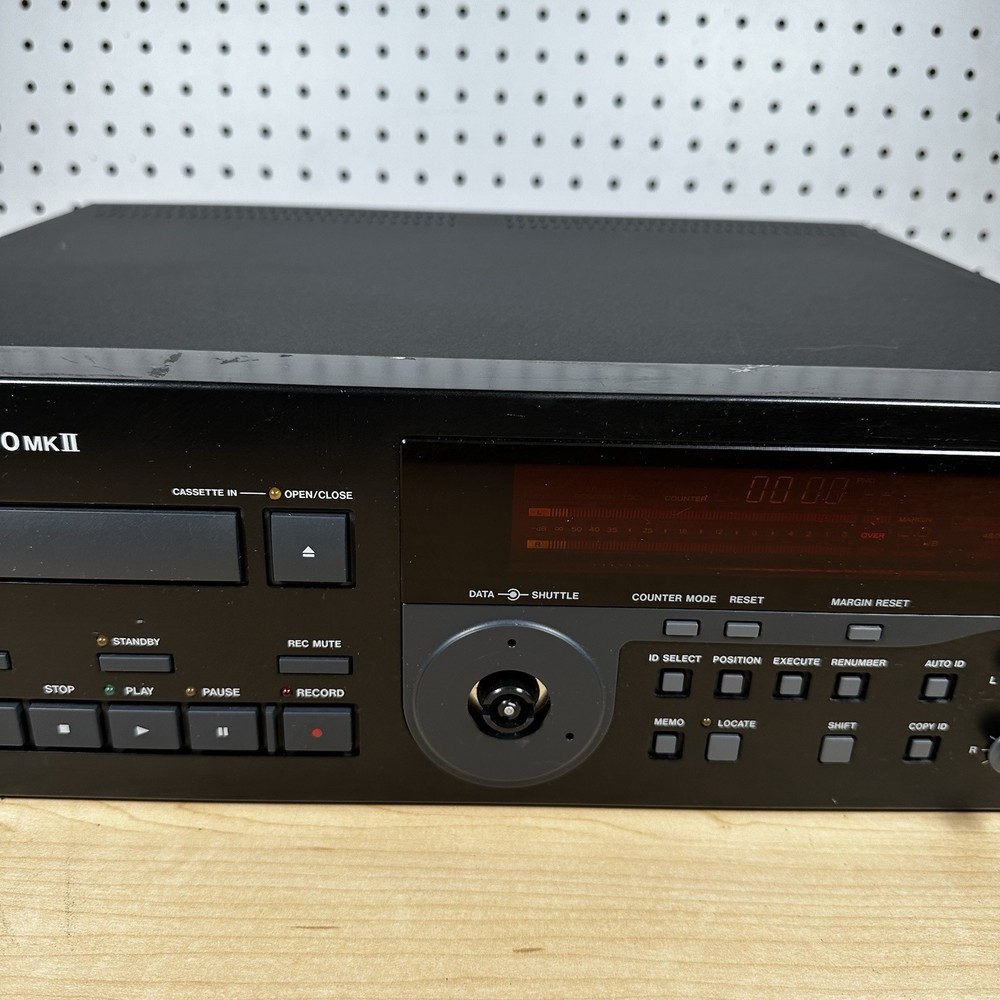 Tascam DA-30 MkII Professional DAT Deck Missing Data/Shuttle Knob ERROR 01 CODE