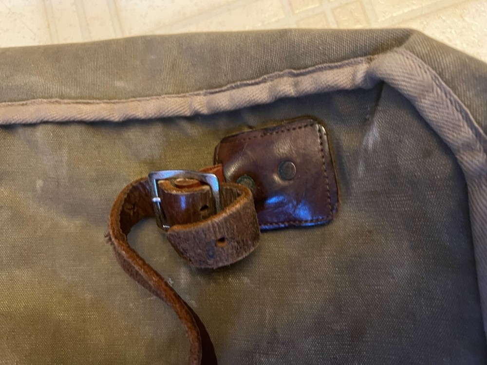 vintage Woods Canada canvas rucksack