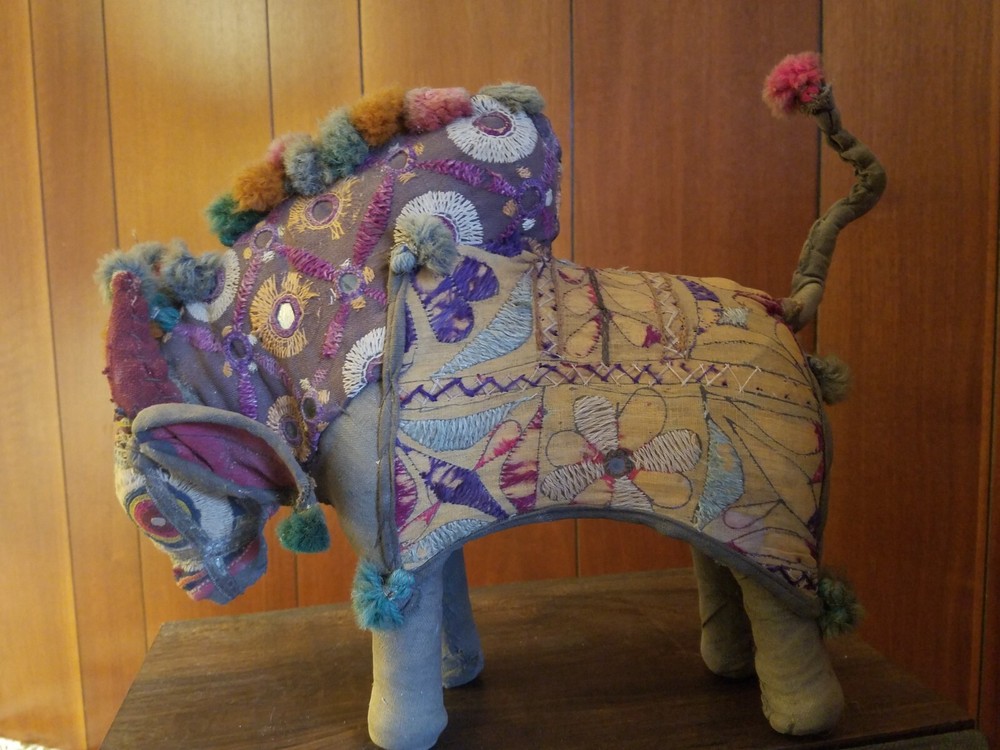 ANTIQUE DONKEY/MULE ***CLOTH, STUFFED***