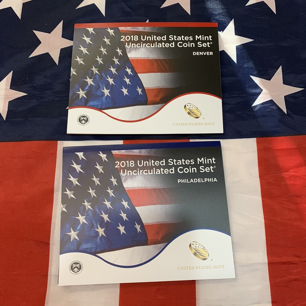 2018 U.S. Mint Set. Complete. 20 coin set. Includes 10 each "D" and "P" Mints
