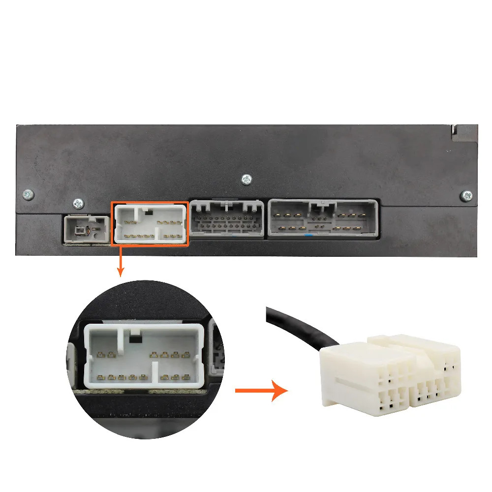 Car Audio USB AUX Input Adapter CD Changer 3.5mm Jack Interface For Honda Accord