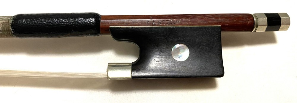 A good 4 /4 German C.A.GOETZ violin bow