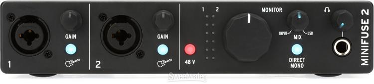 Arturia MiniFuse 2 USB-C Audio Interface - Black