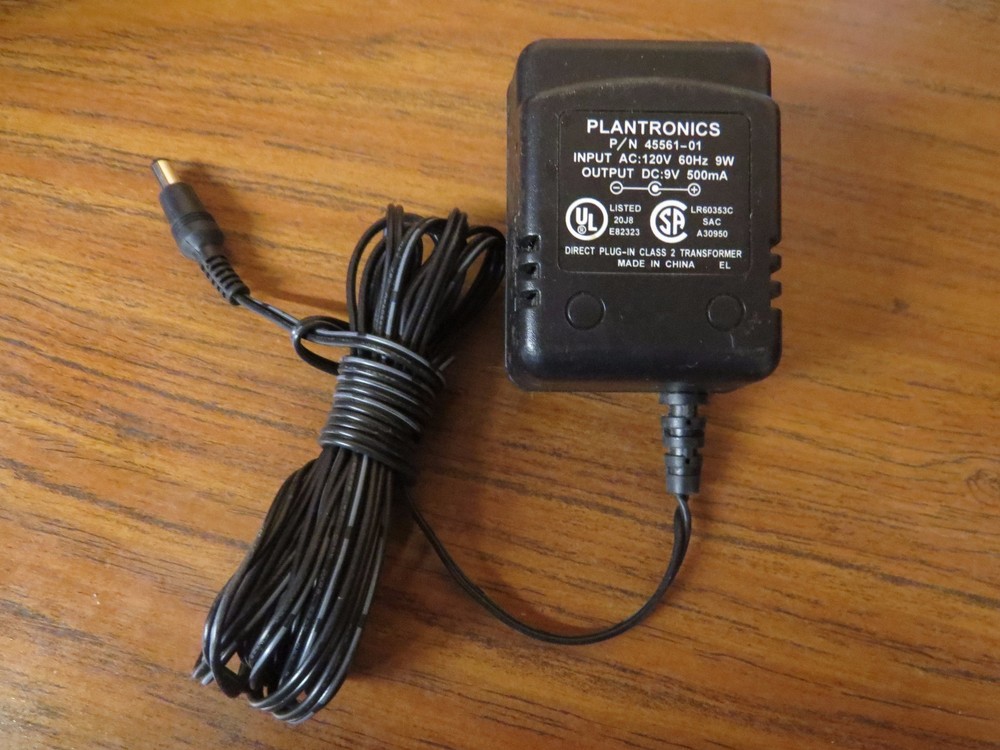 + Plantronics 45561-01 Power Supply Class 2 Transformer