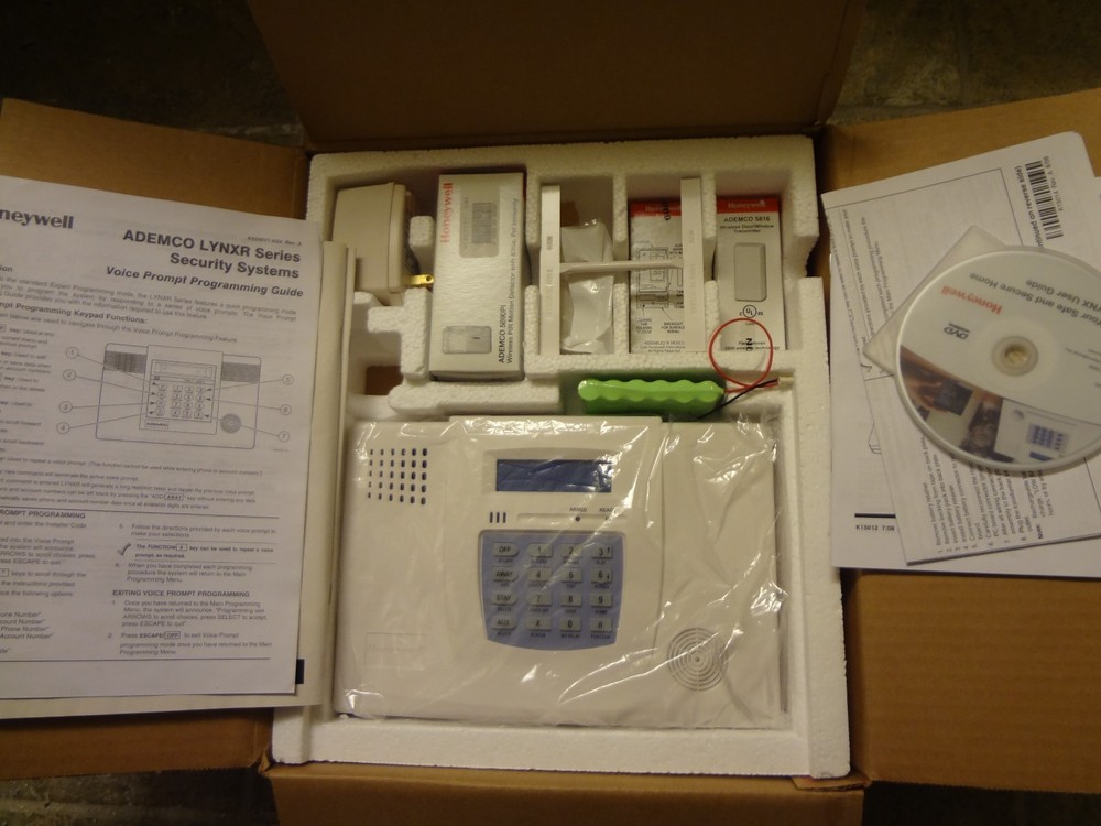 NEW Honeywell LYNXRPK-2 Wireless Security System Control Panel Keypad