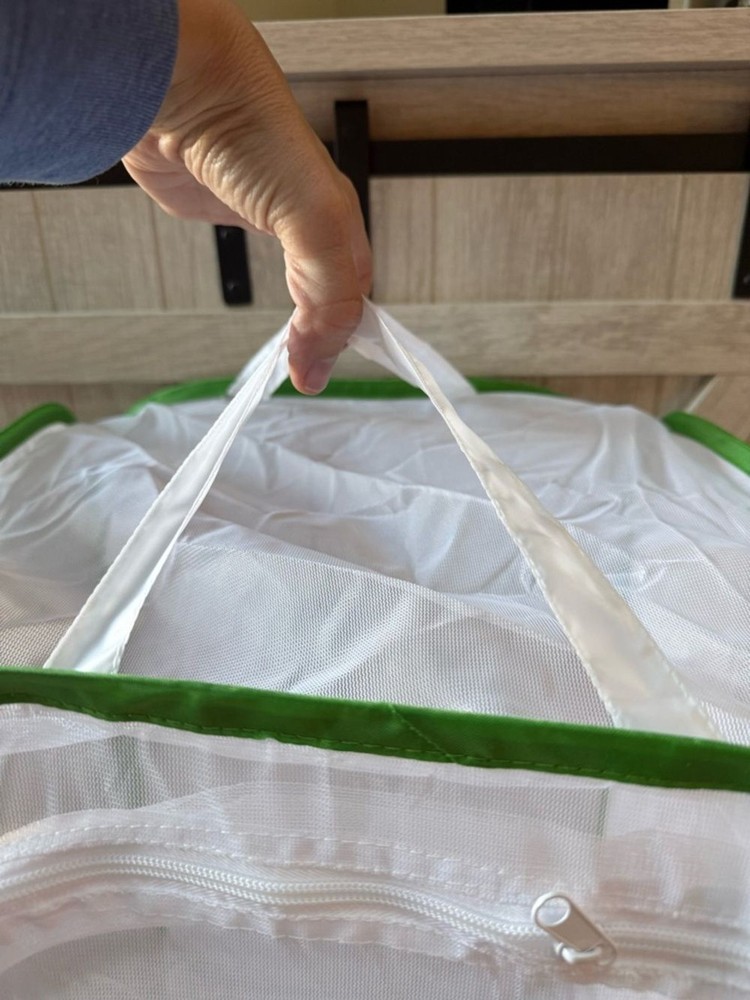Restcloud Butterfly Cage - White with Green Trim (New in package)