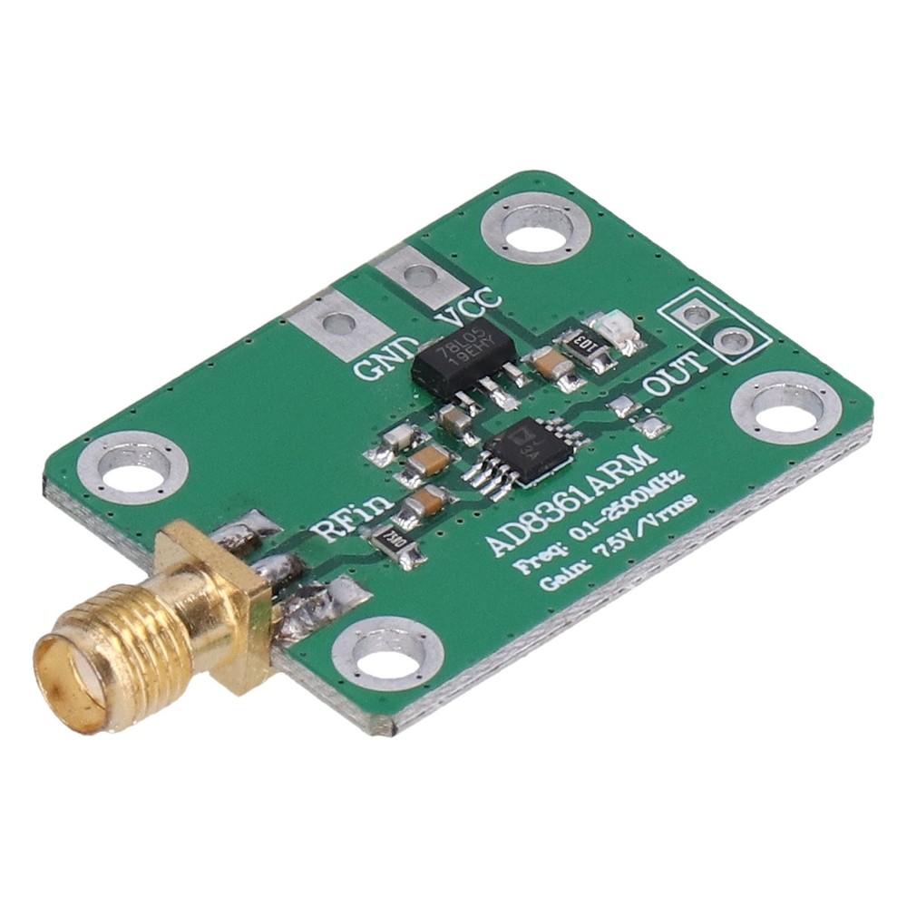 Frequency Detector Module RF Microwave AM Detection Board 0.1‑2.5GHz Accessory