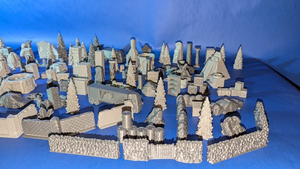 203 Pieces of scatter terrain bundle