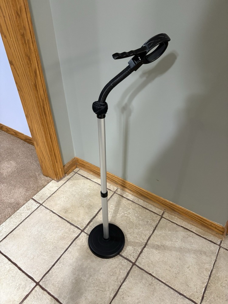 Hands-Free, adjustable hair dryer stand