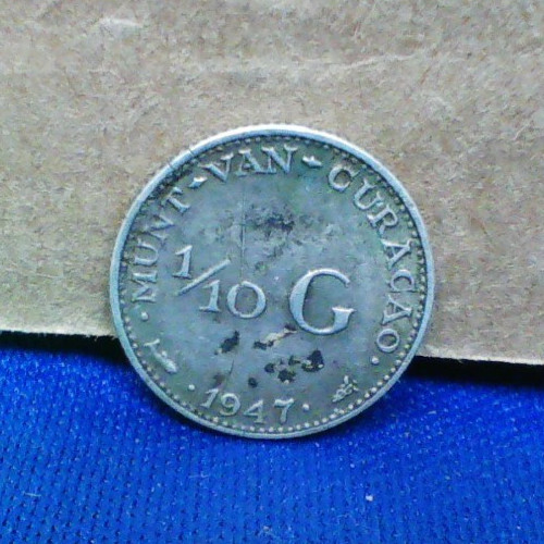 Netherlands 1947 1/10 Gulden
