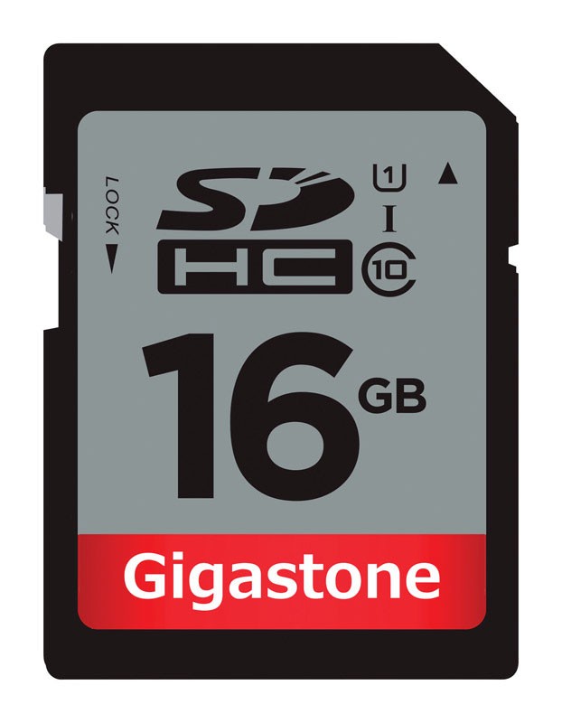 Gigastone 16GB SD HC Flash Memory Universal Pack