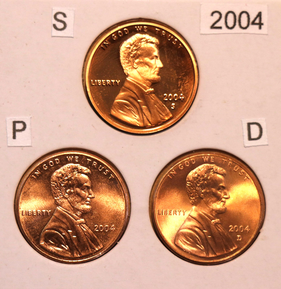 2004 P and D and S Proof
