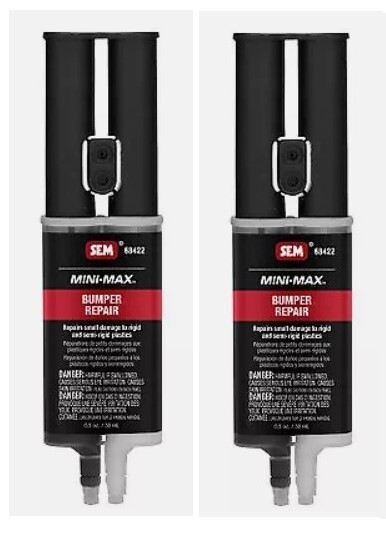SEM 68422, Plastic Bumper Repair (2 Pack)