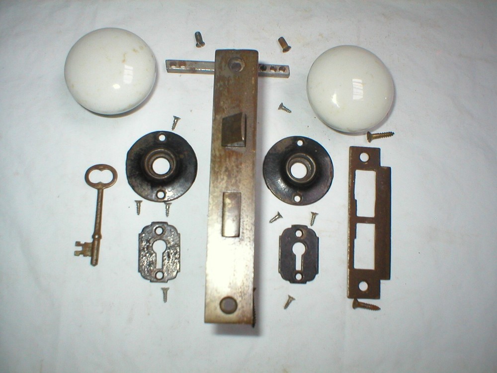 Antique Victorian Era Door Hardware