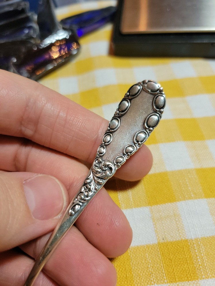 Vintage Washington DC Sterling Silver Souvenir Spoon