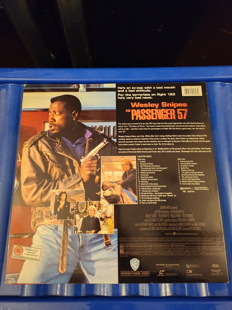 Passenger 57 Laserdisc