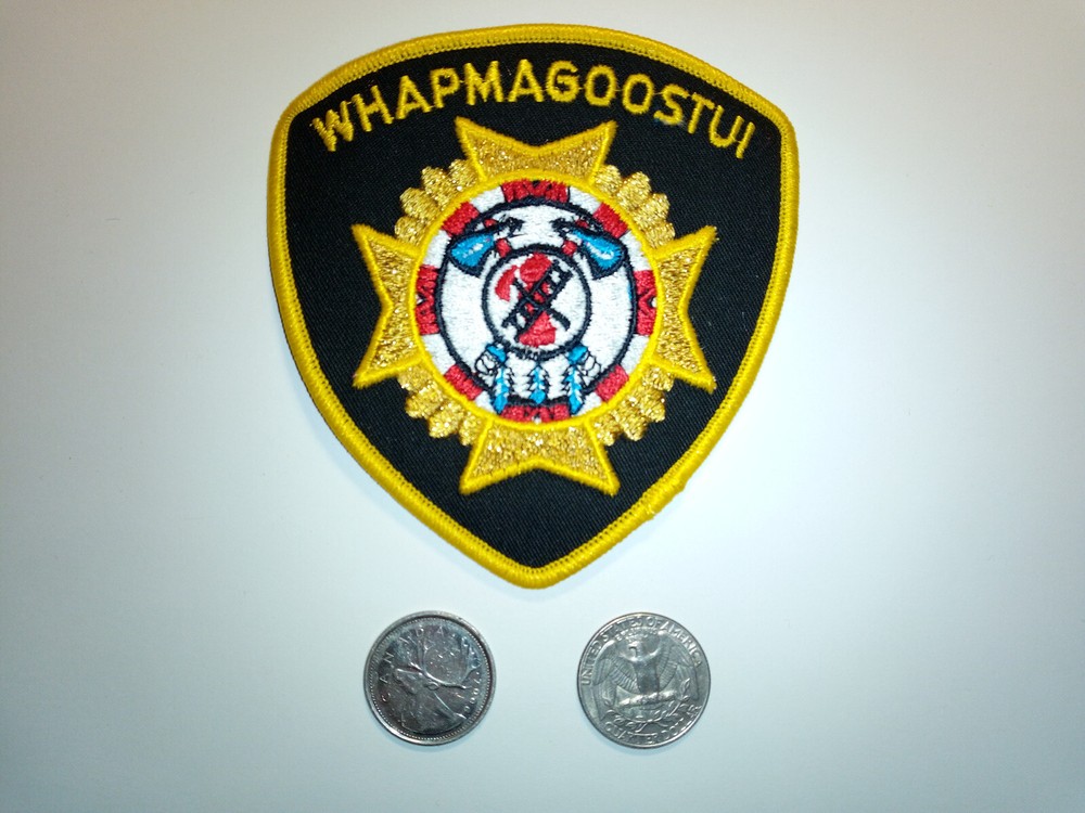 Whapmagoostui Fire Department Patch Badge Crest