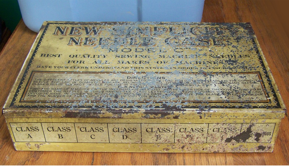 NEW SIMPLICITY Metal NEEDLE CASE, Model C