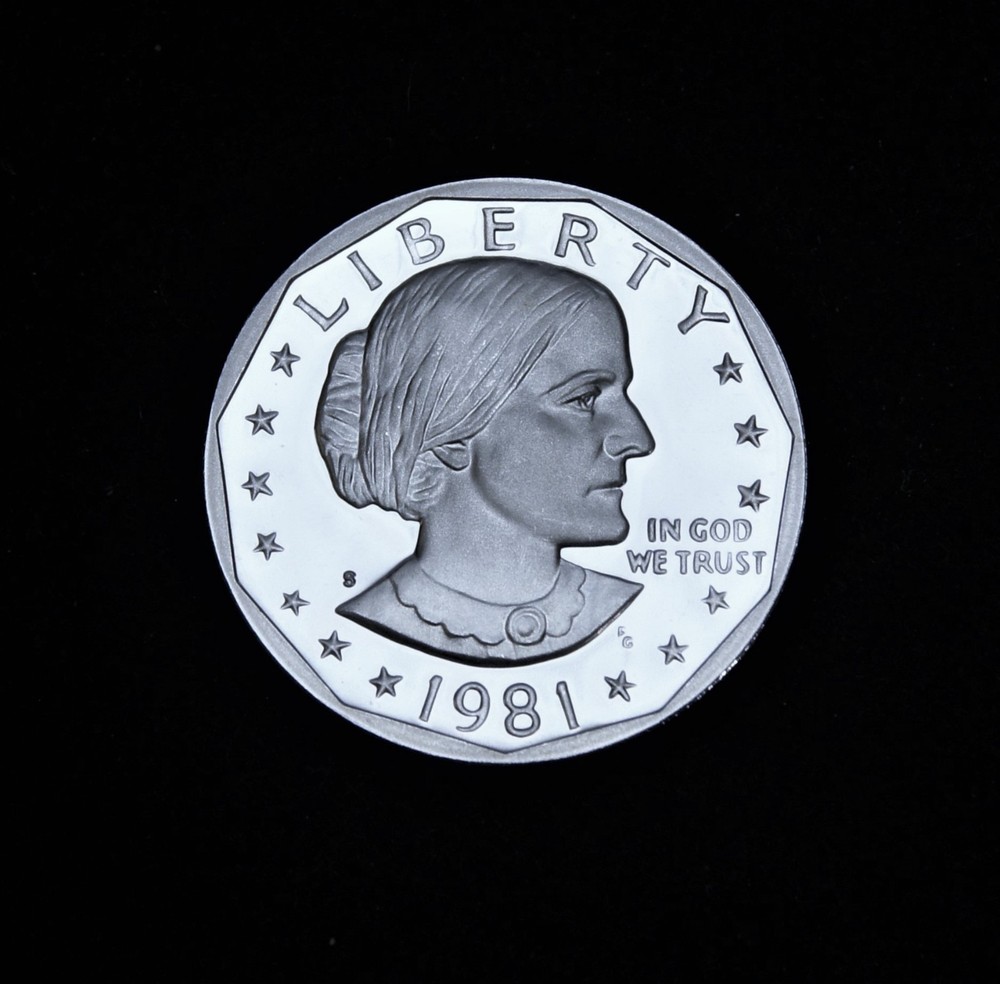 1981-S  Susan B Anthony Proof