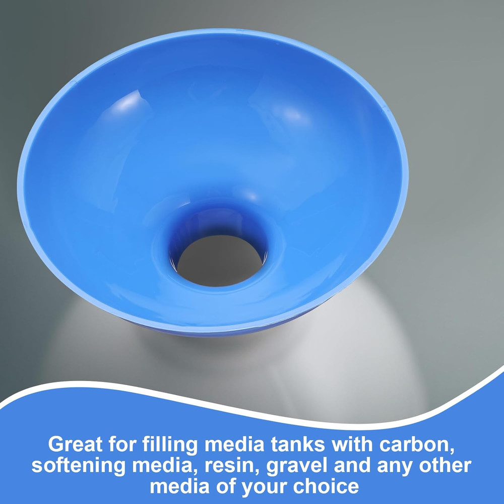 2 Pack Multi Purpose Filling Funnel 2.5" X 10" Media Loading Funnel Reusable Ion