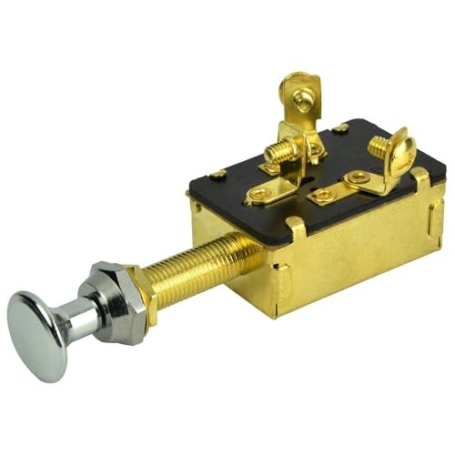 3 Position SPDT Off/On1/On1&2 Push Pull Switch