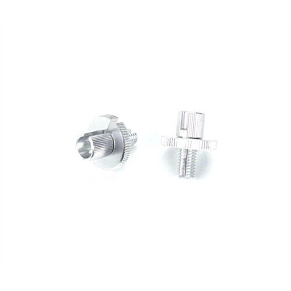 8mm Anodized Aluminum Cable Adjuster with Larger Adjusting Nut 2 Pack 34-67082