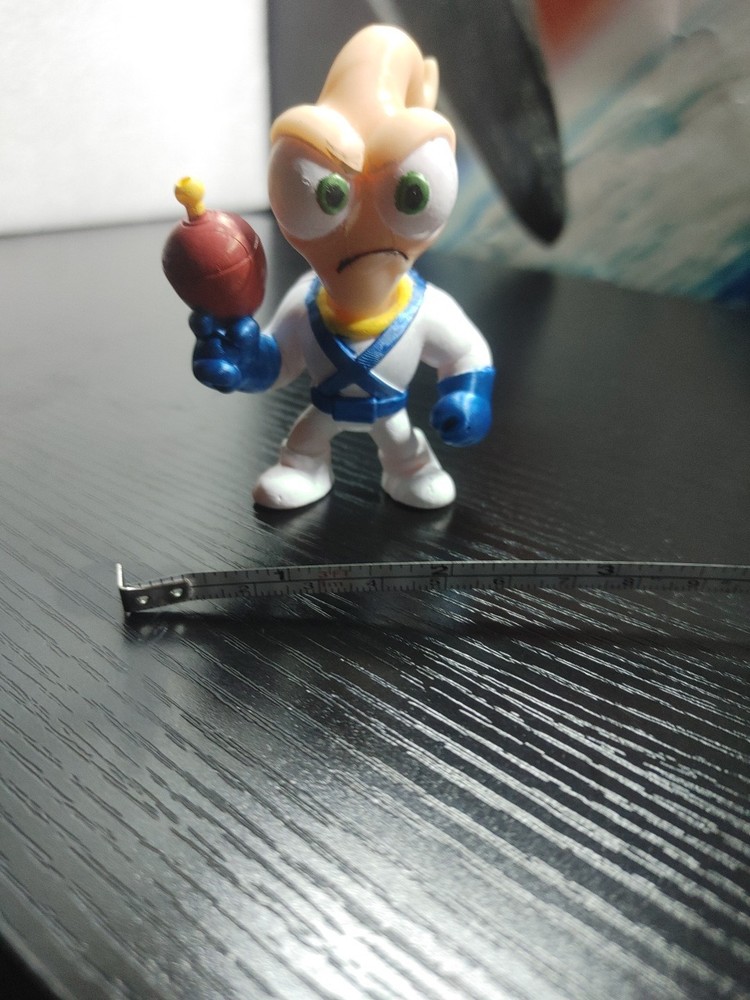Earthworm Jim Mini 3d Print 3.3"