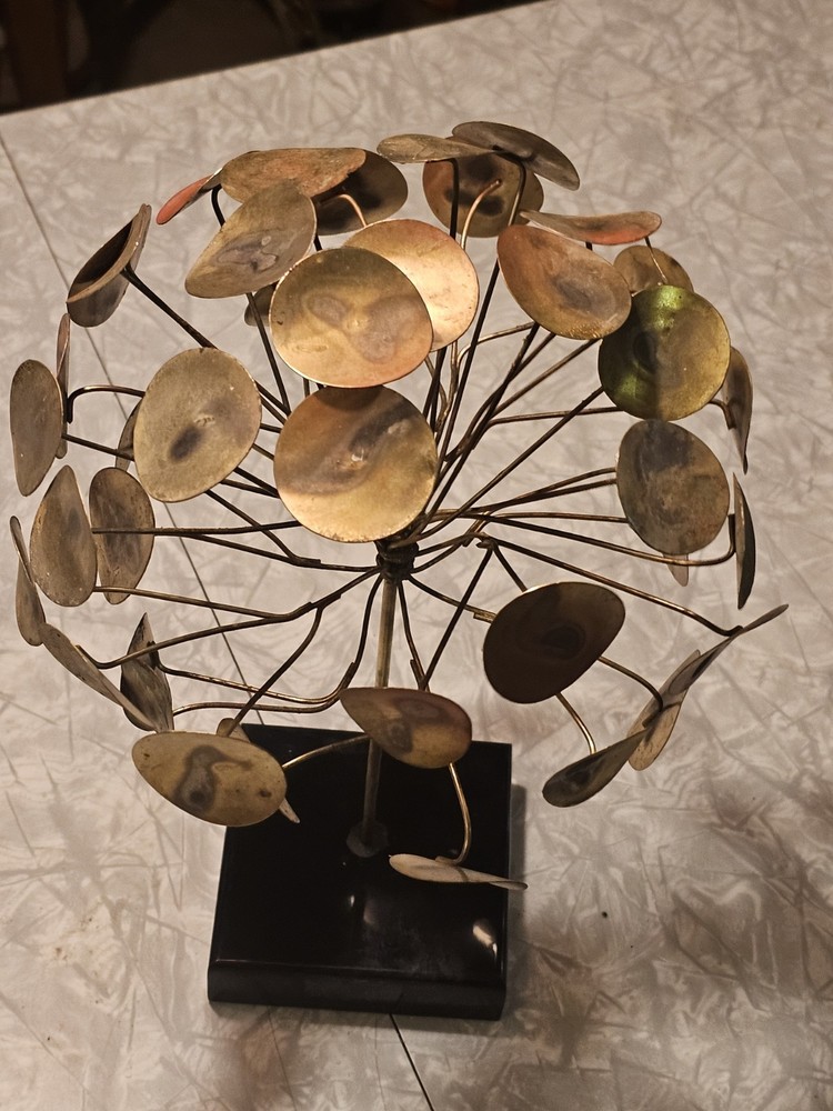 MCM 60-70’s Raindrops Table Tree Sculpture 13"