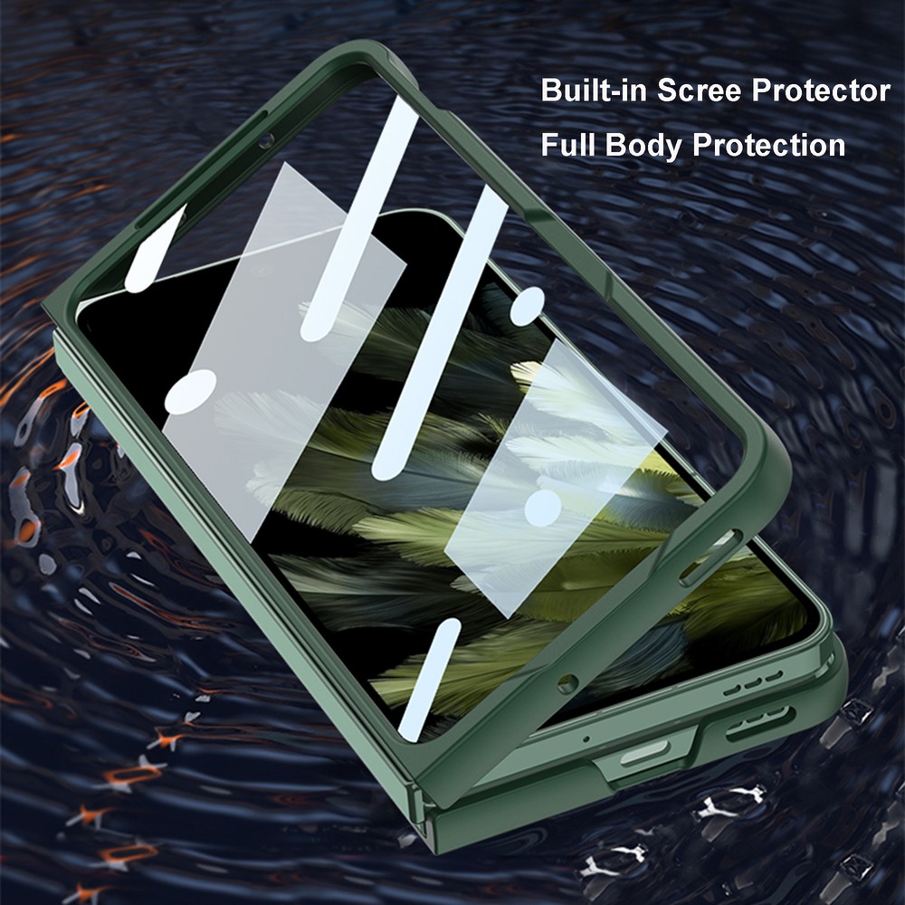 For OnePlus Open Shockproof Hard PC Rugged Protection Case with Screen Protector
